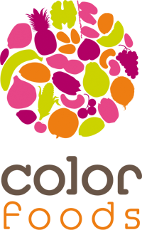 Le logo de notre client Color Food qui est venu à notre rencontre pour une prestation de photo packshot de ses produits.