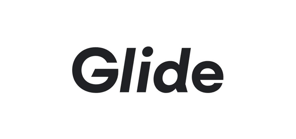Le logo de Glide, l'un des outils no code du moment présenté dans notre article.