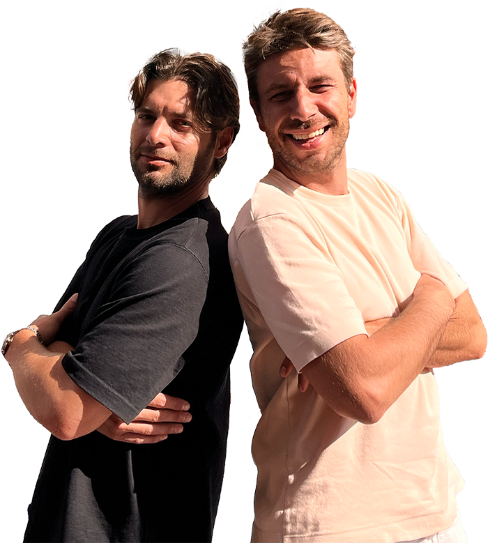 Voici Julien Russeil et Mathieu Tambon, les fondateur de l'agence Bolectif à Marseille.